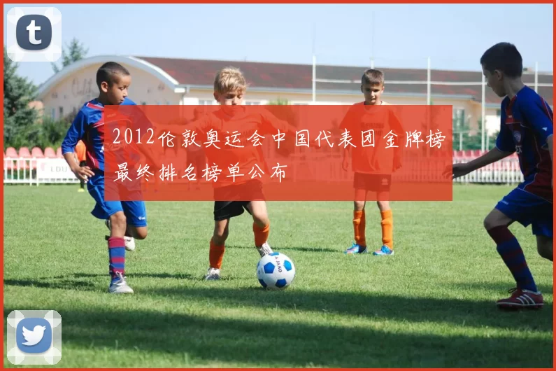 2012伦敦奥运会中国代表团金牌榜最终排名榜单公布