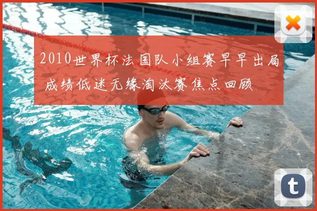 2010世界杯法国队小组赛早早出局 成绩低迷无缘淘汰赛焦点回顾